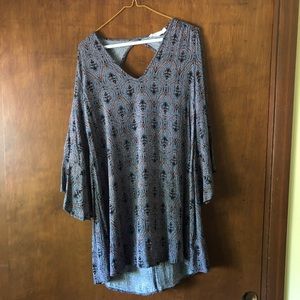 Patterned day dress